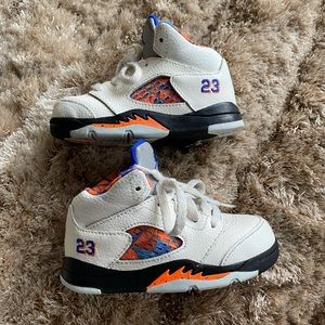 7c Jordan Tan Blue and Orange